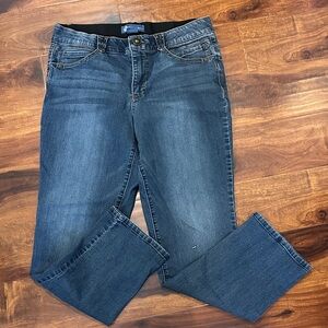 Democracy Women's Straight Leg Blue Jeans